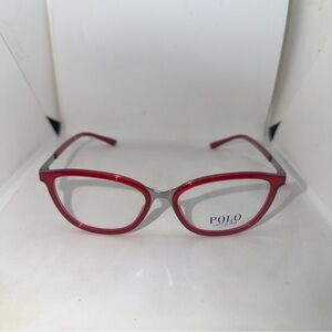 Polo by Ralph Lauren Women's Glasses in Vibrant Red